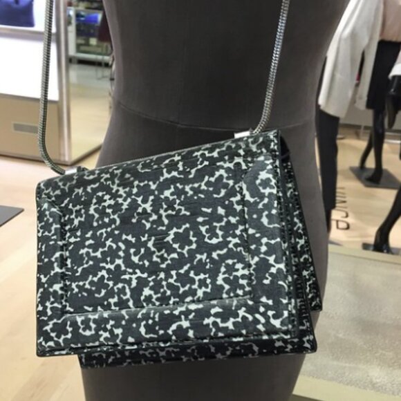 3.1 Phillip Lim Large Crossbody/ Top Handle Adjustable Chain Black Soleil - Picture 1 of 6